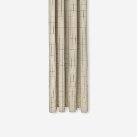 Ferm Living Chambray Shower Curtain Grid Shower Curtain Ferm Living    - [store_name]