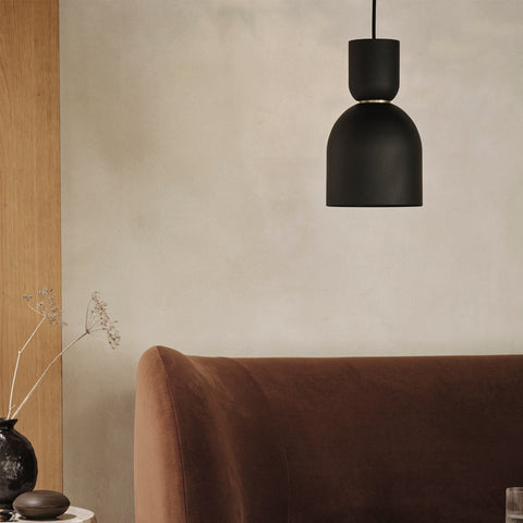 Ferm Living Collect Bell Pendant Socket Black Pendant Ferm Living - [store_name]