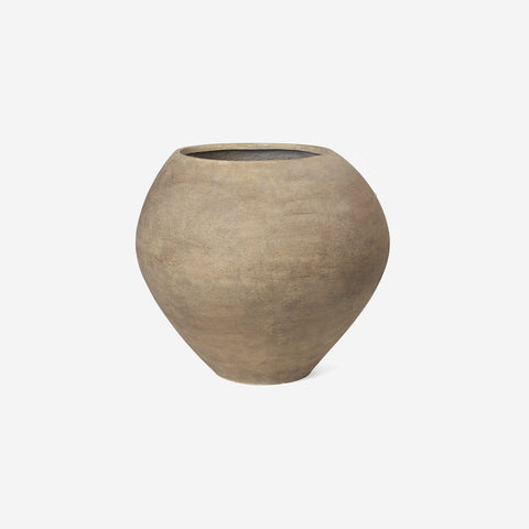 Ferm Living Dodu Pot Tall Brown Pot Ferm Living - [store_name]