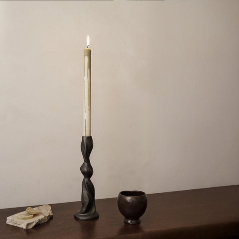 Ferm Living Dryp Candles Green