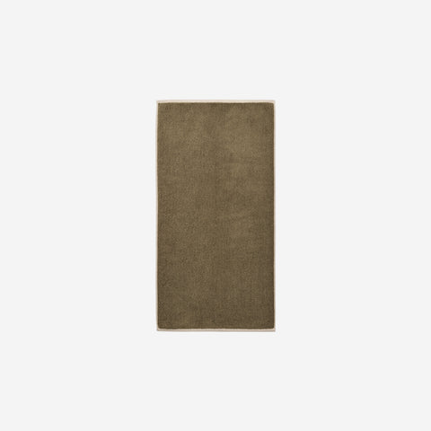 Ferm Living Ekko Bath Towel Olive Cashmere Towel Ferm Living - [store_name]
