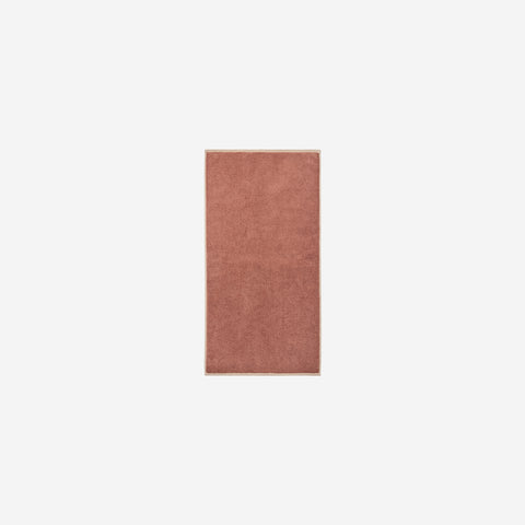 Ferm Living Ekko Hand Towel Mocha Cashmere Towel Ferm Living - [store_name]