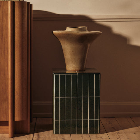Ferm Living Evio Vase Elm Green Large Side Table Ferm Living - [store_name]