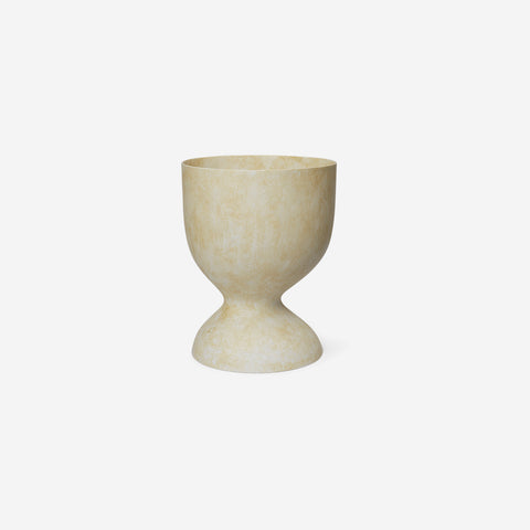 Ferm Living Evoke Pot Medium Warm Sand Vase Ferm Living - [store_name]