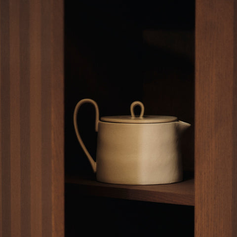 Ferm Living Flow Teapot White Speckle Bowls Ferm Living - [store_name]