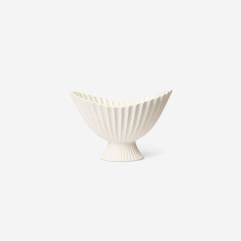 Ferm Living Fountain Bowl Large Off White Decorative Bowl Ferm Living    - [store_name]
