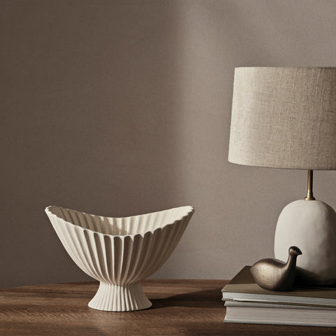 Ferm Living Fountain Bowl Large Off White Decorative Bowl Ferm Living    - [store_name]