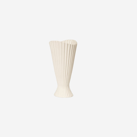 Ferm Living Fountain Vase Off White Small Vases Ferm Living - [store_name]