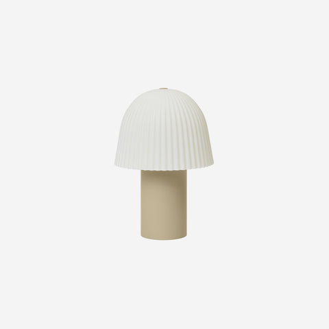 Ferm Living Frill Portable Lamp Cashmere White Portable Lamp Ferm Living - [store_name]
