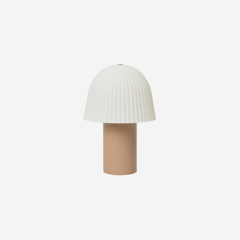 Ferm Living Frill Portable Lamp Rose White Portable Lamp Ferm Living - [store_name]