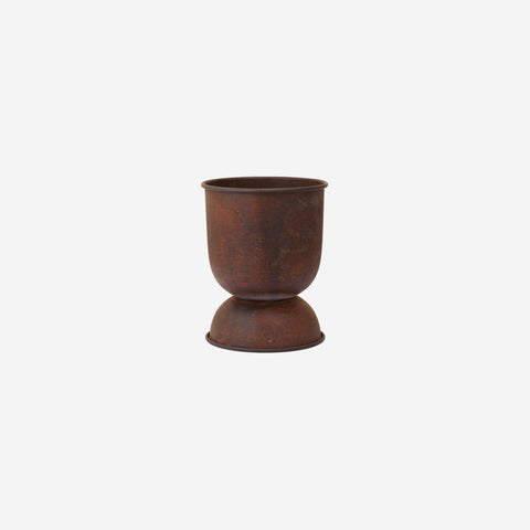 Ferm Living Hourglass Pot Rust Extra Small Pot Ferm Living - [store_name]