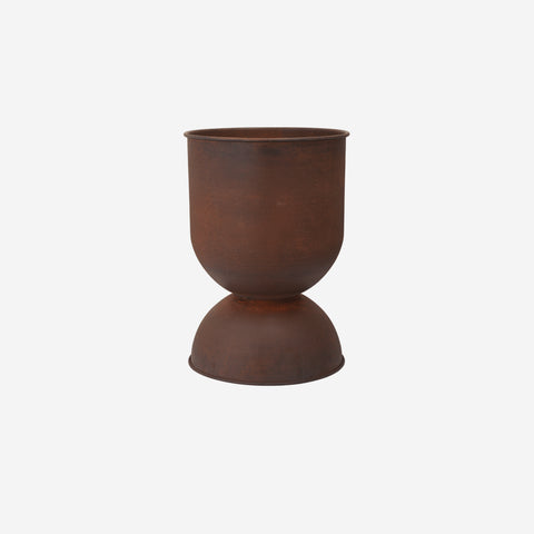 Ferm Living Hourglass Pot Rust Medium Pot Ferm Living - [store_name]