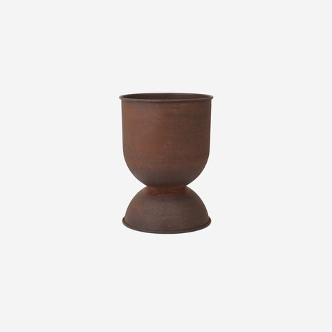 Ferm Living Hourglass Pot Rust Small Pot Ferm Living - [store_name]
