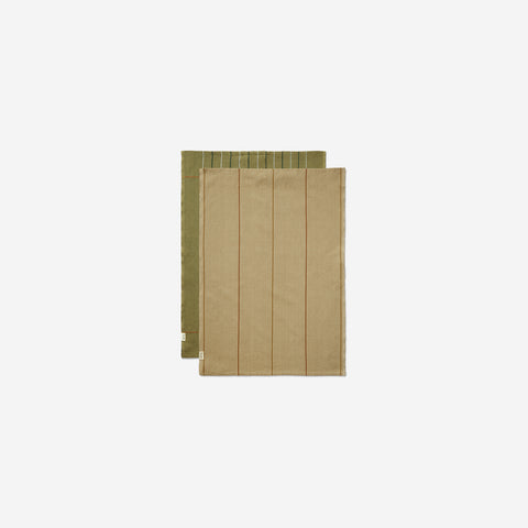 Ferm Living Ito Tea Towel Set Seaweed Flax Tea Towel Ferm Living - [store_name]