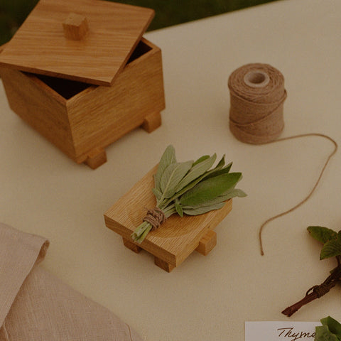 Ferm Living Moku Tray Natural Oak Tray Ferm Living - [store_name]