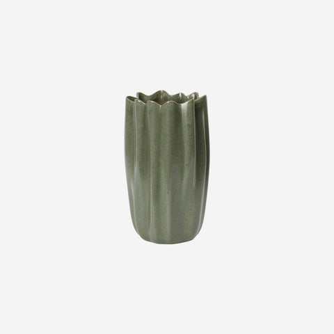 Ferm Living Nium Vase Dark Sage Decorative Bowl Ferm Living - [store_name]