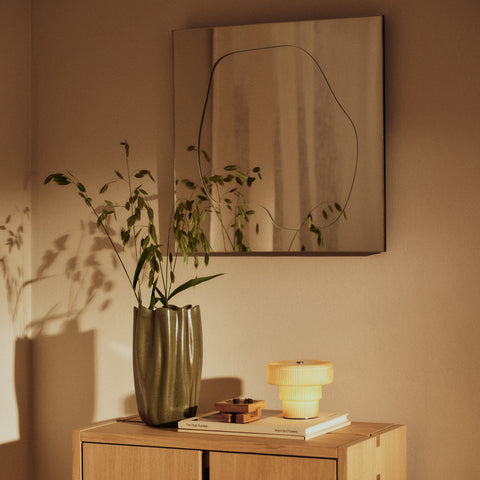 Ferm Living Nium Vase Dark Sage Decorative Bowl Ferm Living - [store_name]