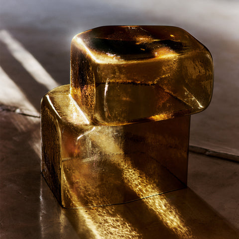 Ferm Living Oscil Sculpture Recycled Amber Sculpture Ferm Living - [store_name]