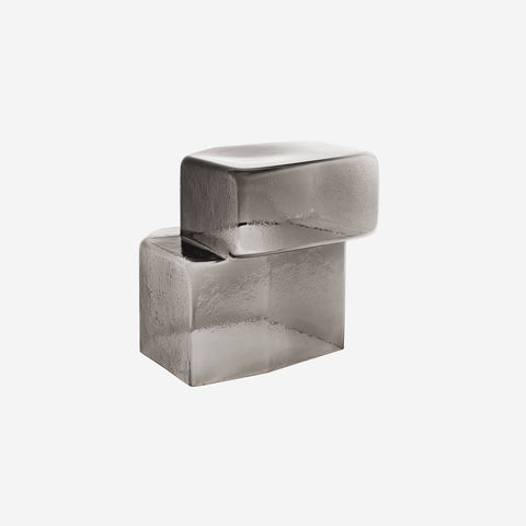 Ferm Living Oscil Sculpture Recycled Smoked Grey