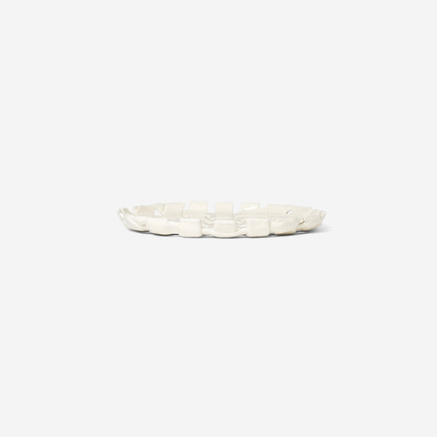 Ferm Living Plait Platter Off White Platter Ferm Living - [store_name]