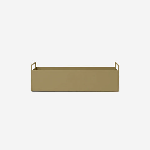 Ferm Living Plant Box Small Olive Plant Stand Ferm Living    - [store_name]