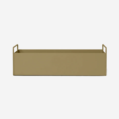 Ferm Living Plant Box Small Olive Plant Stand Ferm Living    - [store_name]