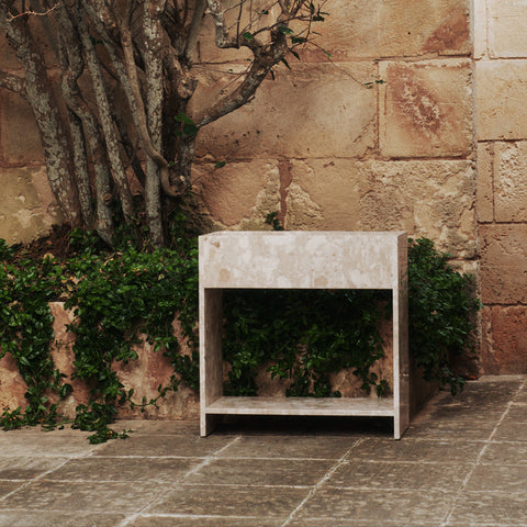 Ferm Living Plant Box Stone Plant Stand Ferm Living - [store_name]