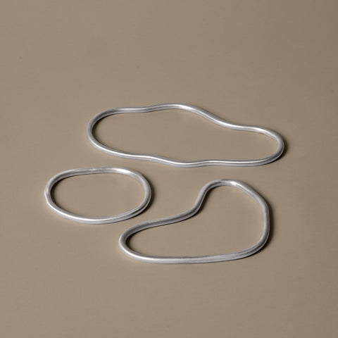 Ferm Living Pond Trivet Set Aluminium Trivet Ferm Living - [store_name]