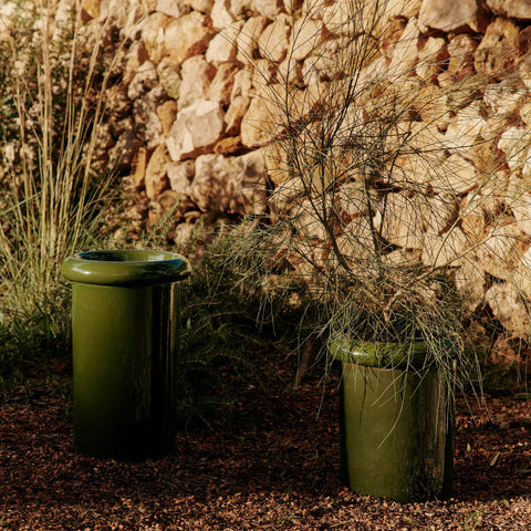 Ferm Living Rollo Pot Moss Green Small Pot Ferm Living - [store_name]