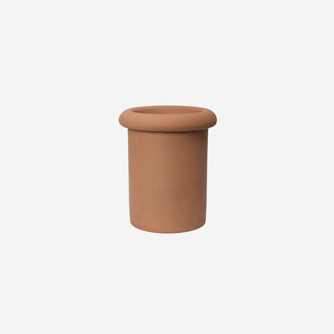 Ferm Living Rollo Pot Terracotta Small