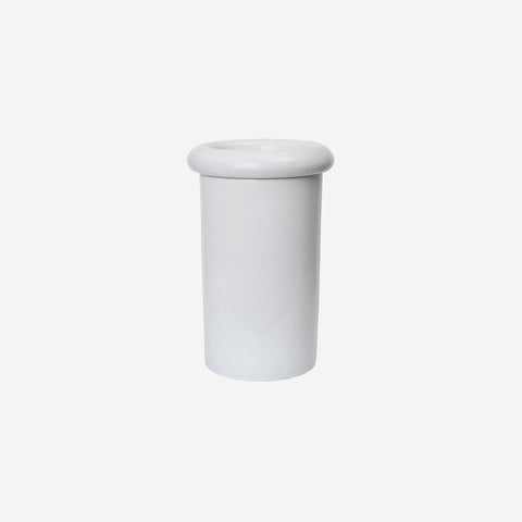 Ferm Living Rollo Pot White Large Pots Ferm Living - [store_name]