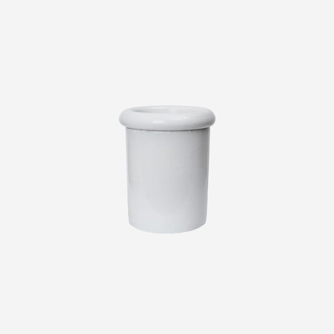 Ferm Living Rollo Pot White Small Pot Ferm Living - [store_name]