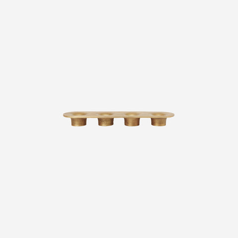 Ferm Living Soothe 4 Candle Holder Brass
