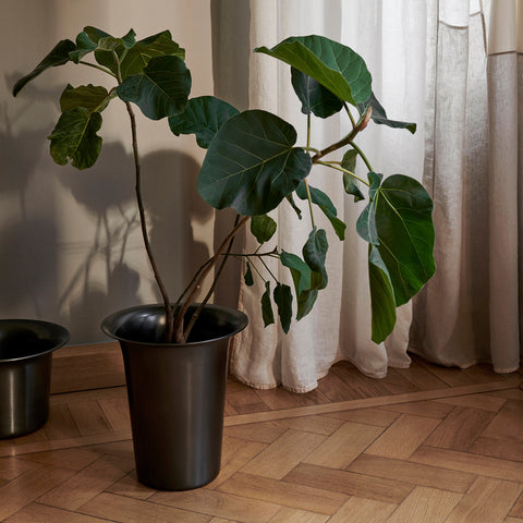 Ferm Living Spun Alu Basket High Pot Ferm Living    - [store_name]