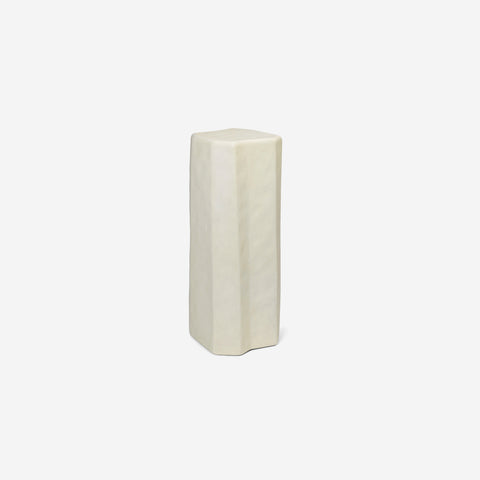 Ferm Living Staffa Pedestal Ivory Bench Ferm Living - [store_name]