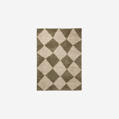 Ferm Living Tilt Rug Elm Green 140 x 200cm