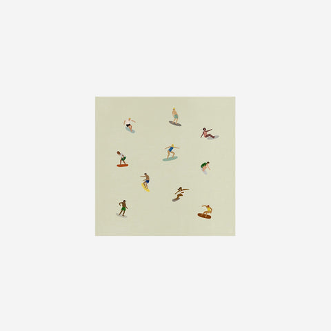 Fine Little Day Surfers Print 40x40cm Art Print Fine Little Day - [store_name]