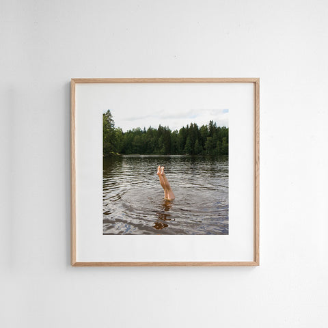 Fine Little Day Swim Print 50x50cm Art Print Fine Little Day - [store_name]