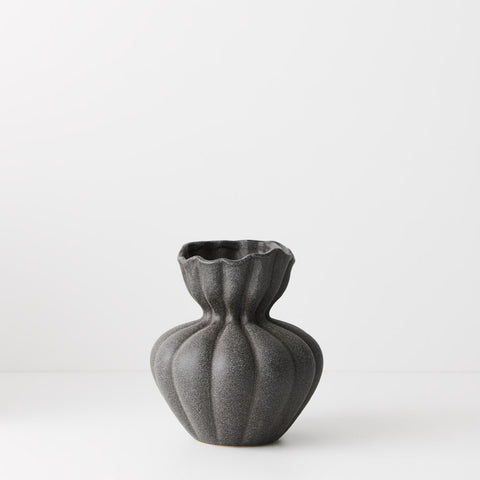 Floral Interiors Basma Vase Black Small Vase Floral Interiors    - [store_name]