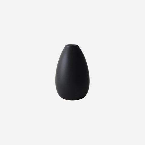 Floral Interiors Fenya Vase Black Vases Floral Interiors - [store_name]
