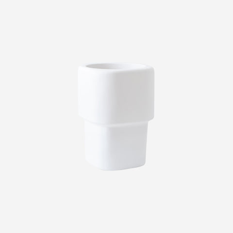 Floral Interiors Flint Pot White Tall Planter Floral Interiors    - [store_name]