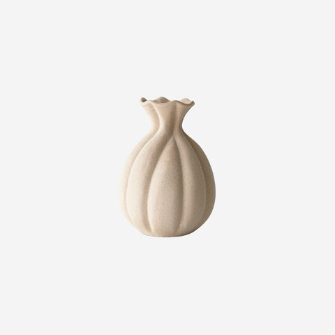 Floral Interiors Hana Vase Sand Medium Vase Floral Interiors - [store_name]