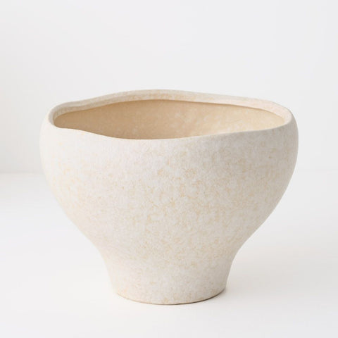 Floral Interiors Kero Pot Eggshell Large Pot Floral Interiors - [store_name]