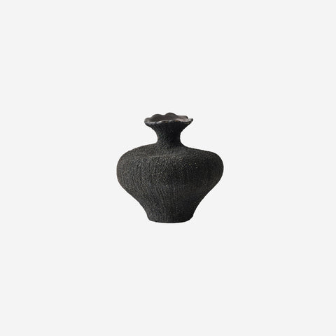 Floral Interiors Lexi Vase Anthracite Vases Floral Interiors - [store_name]