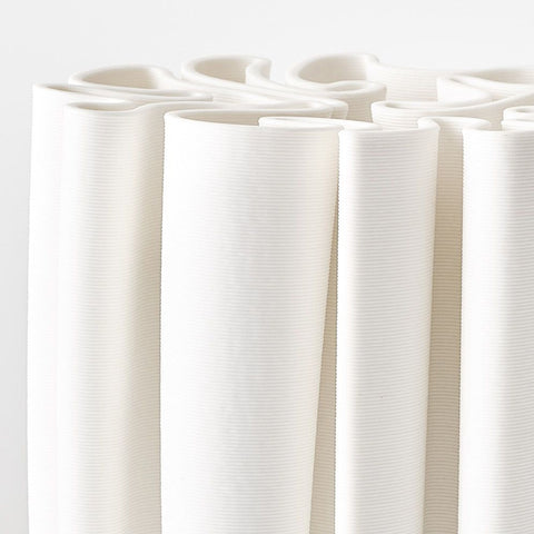 Floral Interiors Noah Vase White Vases Floral Interiors - [store_name]