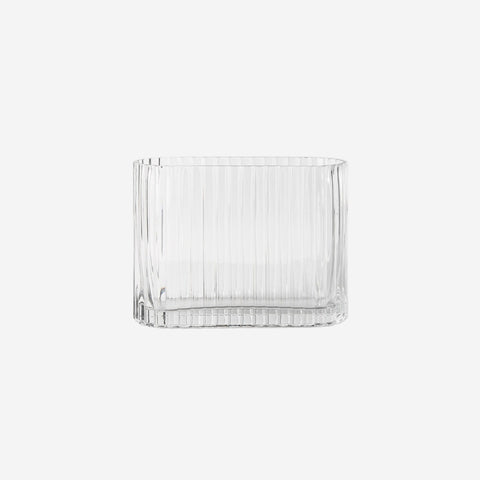 Floral Interiors Ripple Vase Clear Large Vase Floral Interiors    - [store_name]