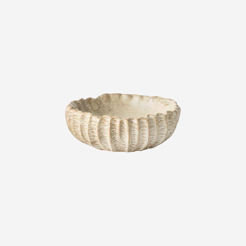 Floral Interiors Zaidi Bowl Gourd Large Decorative Bowl Floral Interiors - [store_name]