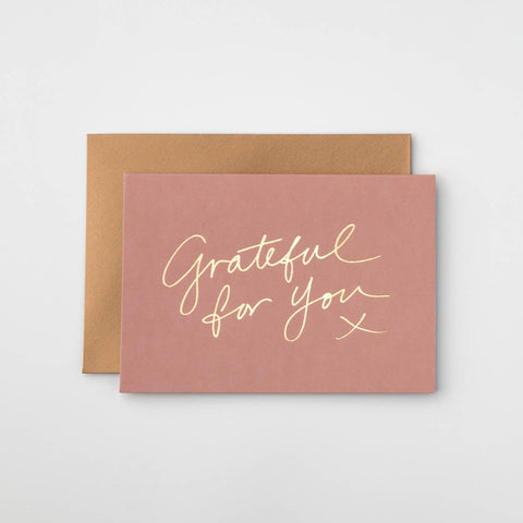 Gabrielle and Celine Card Grateful For You Greeting Card Gabrielle and Celine    - [store_name]