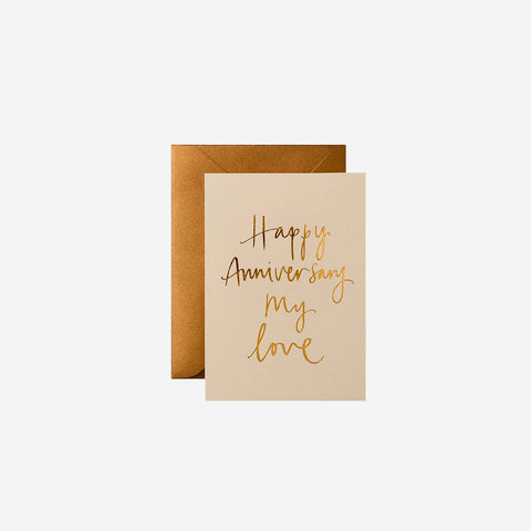 Gabrielle and Celine Card Happy Anniversary My Love Greeting Card Gabrielle and Celine - [store_name]