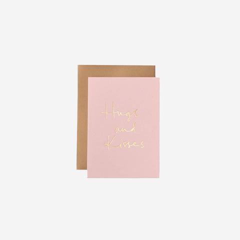 Gabrielle and Celine Card Hugs and Kisses Greeting Card Gabrielle and Celine    - [store_name]